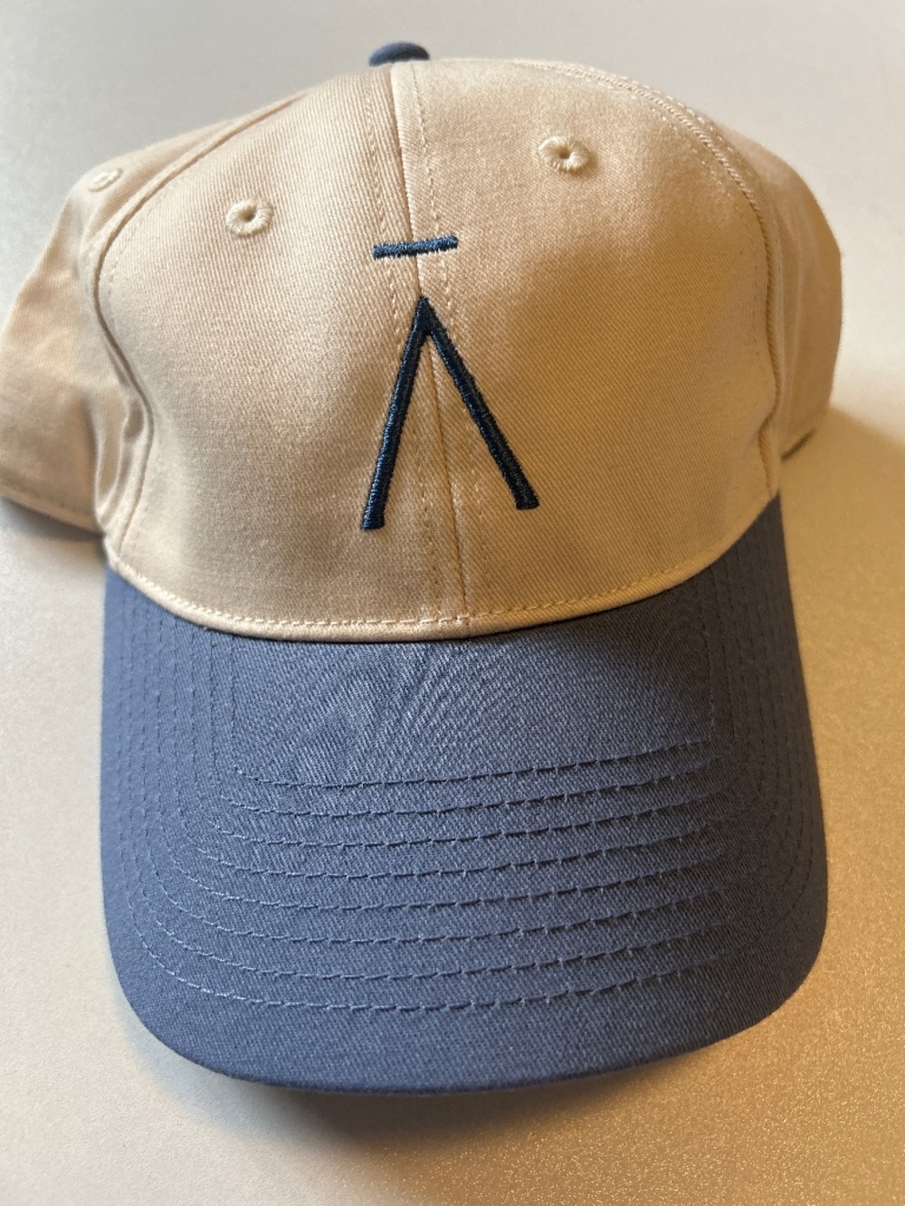 Āman A' Logo Cap - Ivory & Dark